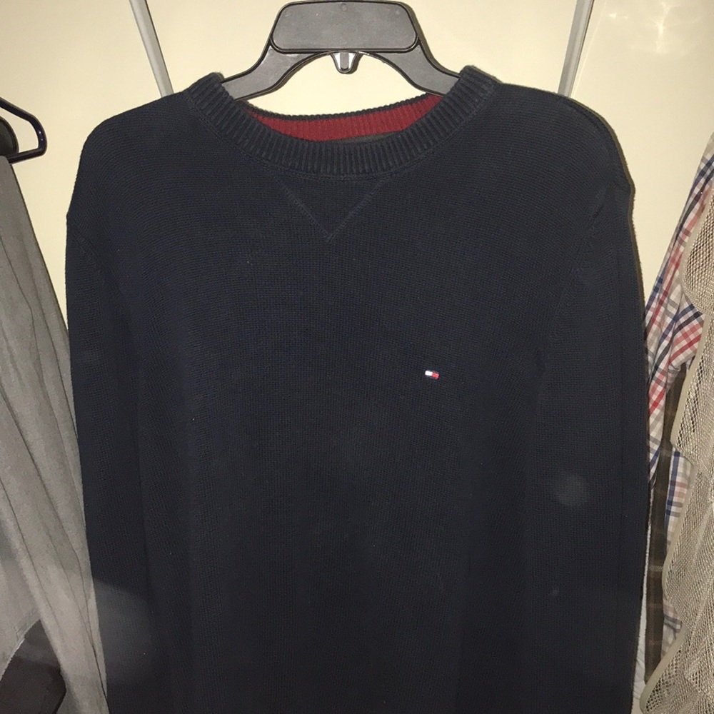 Blue sweater